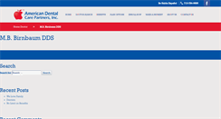 Desktop Screenshot of americandentalcareinc.com